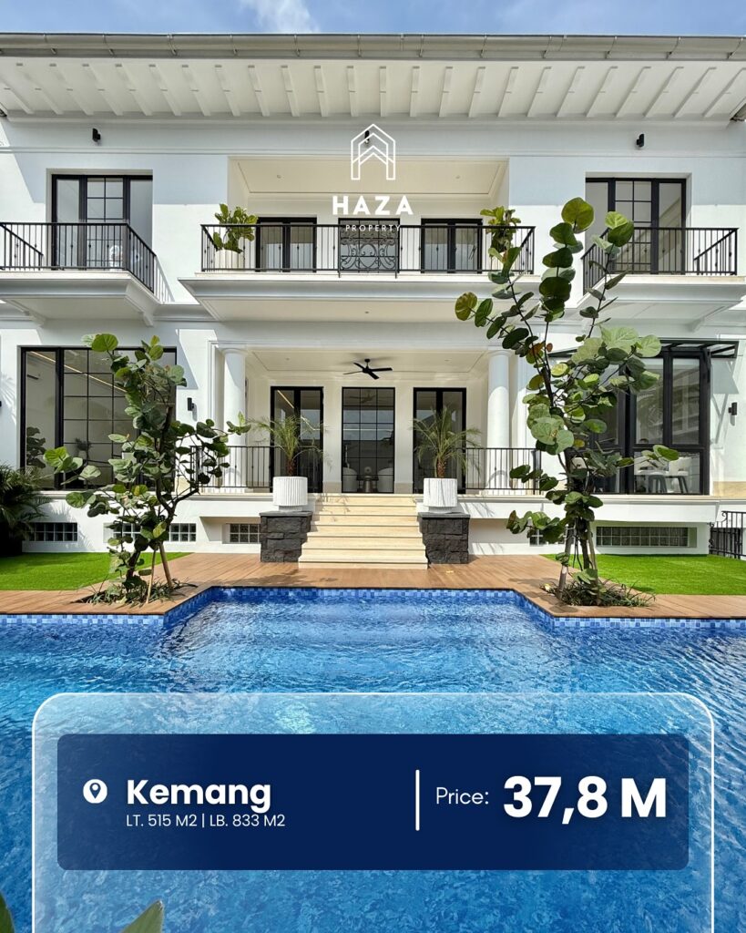 Hiburan: Menkeu Baru Purbaya Menantang Rakyat for sale kemangexclusive area kemang dalambrand new house, modern classic designluas tanah 515 m (1)